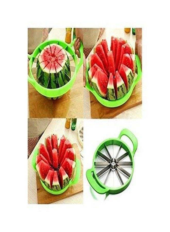 SHREVI Heavy Duty Watermelon Stainless Steel Slicer - All Melon Perfect Cutter/Slicer- 1 psc - Image 5